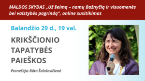 Krikščionio tapatybės paieškos